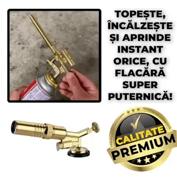 Arzător Profesional cu Flacără Puternică FlamePro™