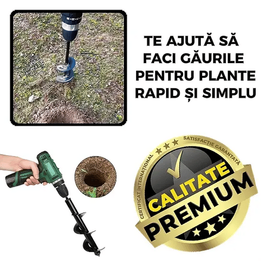 Burghiu pentru Plantat Rapid - PlantFix™