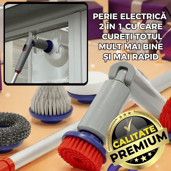 Perie Electrică de Curățare 2 în 1 - PowerClean™
