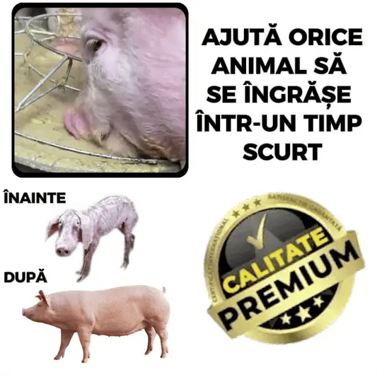 Aditiv Îngrășare Animale TurboGrow™